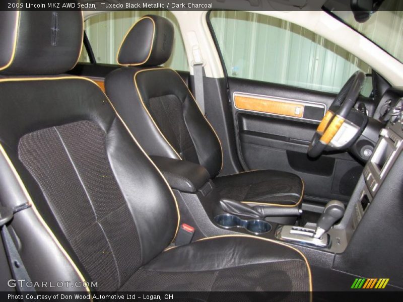 Tuxedo Black Metallic / Dark Charcoal 2009 Lincoln MKZ AWD Sedan