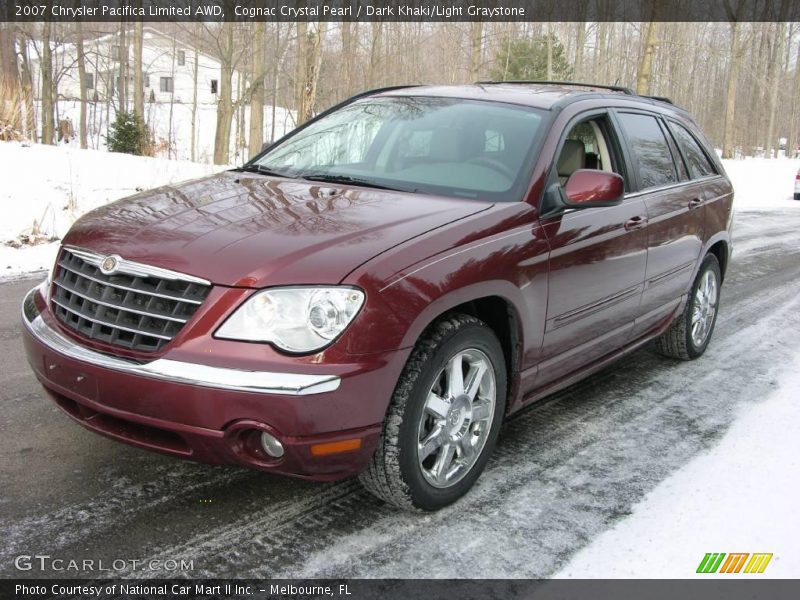 Cognac Crystal Pearl / Dark Khaki/Light Graystone 2007 Chrysler Pacifica Limited AWD