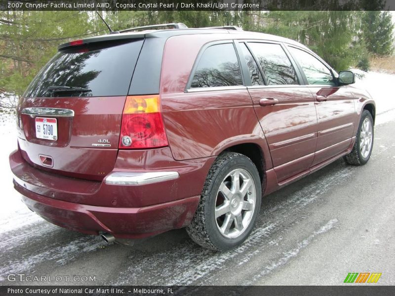 Cognac Crystal Pearl / Dark Khaki/Light Graystone 2007 Chrysler Pacifica Limited AWD