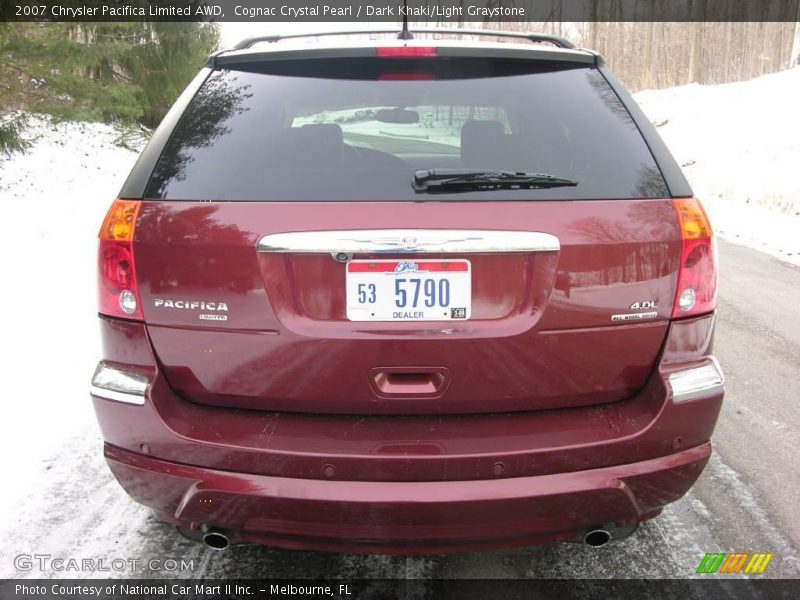 Cognac Crystal Pearl / Dark Khaki/Light Graystone 2007 Chrysler Pacifica Limited AWD