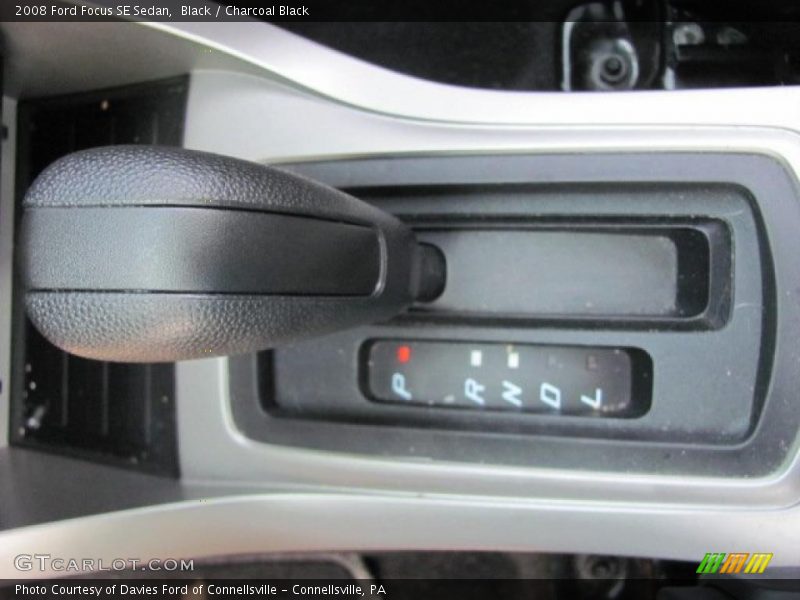 Black / Charcoal Black 2008 Ford Focus SE Sedan