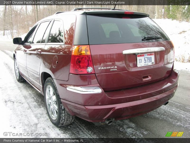 Cognac Crystal Pearl / Dark Khaki/Light Graystone 2007 Chrysler Pacifica Limited AWD