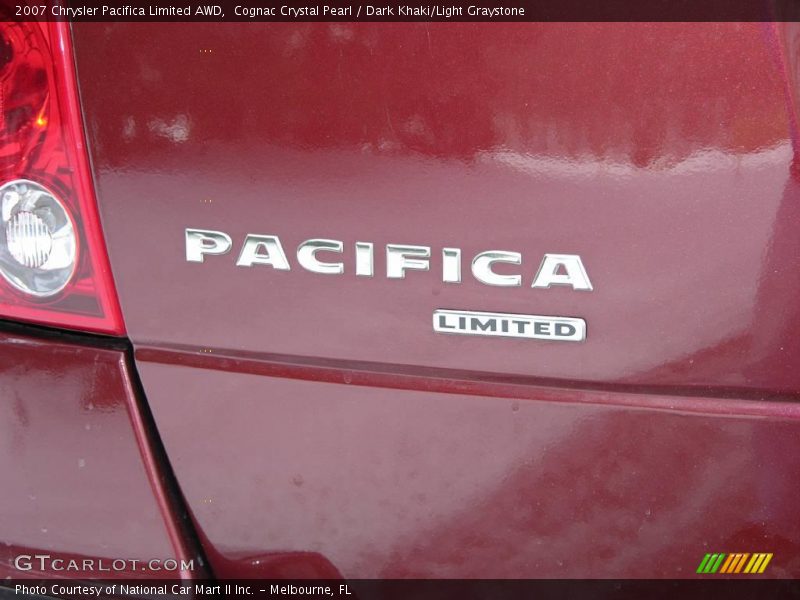 Cognac Crystal Pearl / Dark Khaki/Light Graystone 2007 Chrysler Pacifica Limited AWD