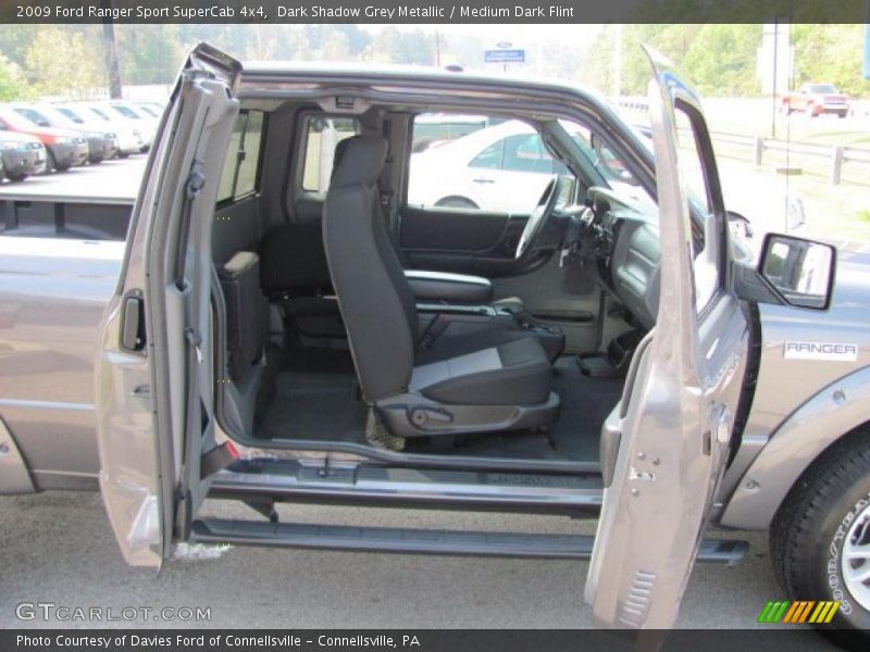 Dark Shadow Grey Metallic / Medium Dark Flint 2009 Ford Ranger Sport SuperCab 4x4