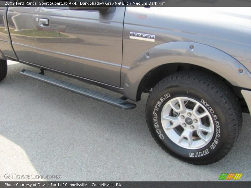 Dark Shadow Grey Metallic / Medium Dark Flint 2009 Ford Ranger Sport SuperCab 4x4