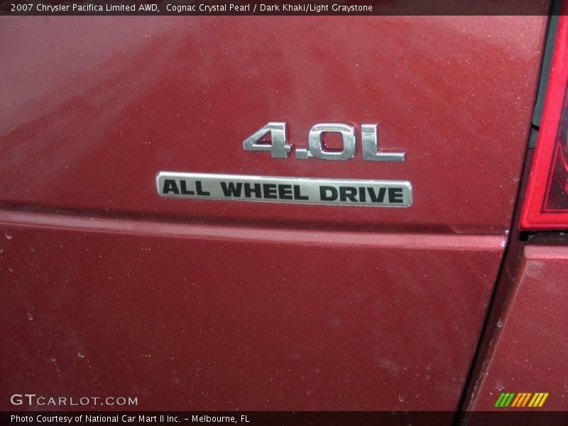 Cognac Crystal Pearl / Dark Khaki/Light Graystone 2007 Chrysler Pacifica Limited AWD
