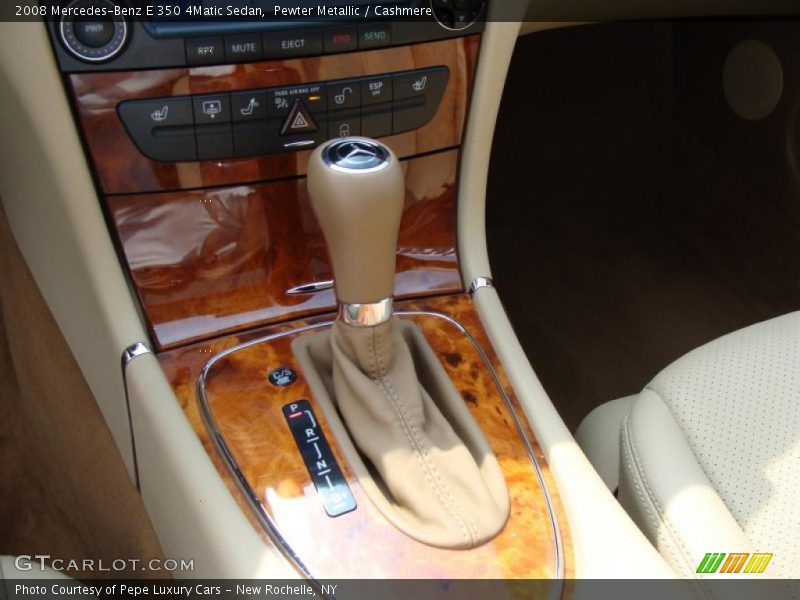 Pewter Metallic / Cashmere 2008 Mercedes-Benz E 350 4Matic Sedan