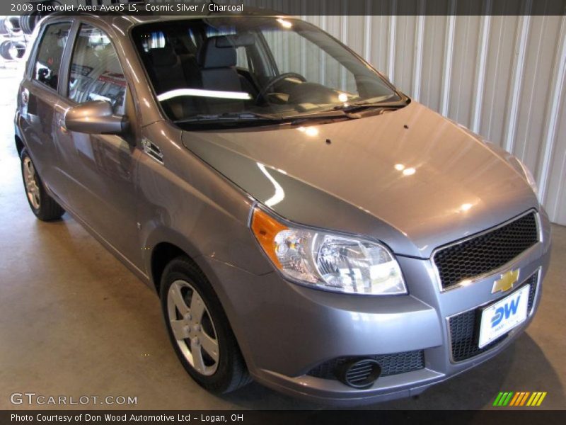 Cosmic Silver / Charcoal 2009 Chevrolet Aveo Aveo5 LS