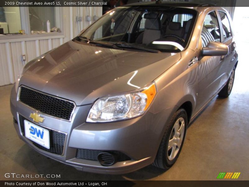 Cosmic Silver / Charcoal 2009 Chevrolet Aveo Aveo5 LS