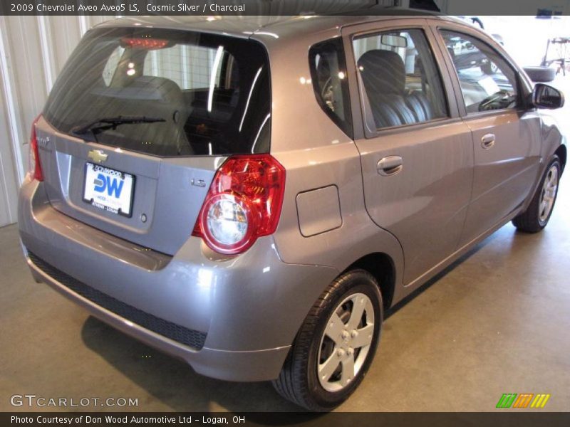 Cosmic Silver / Charcoal 2009 Chevrolet Aveo Aveo5 LS