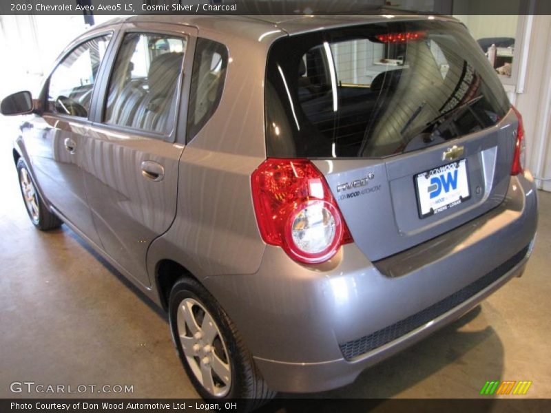 Cosmic Silver / Charcoal 2009 Chevrolet Aveo Aveo5 LS