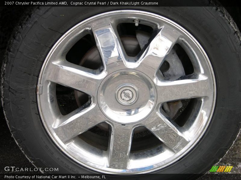 Cognac Crystal Pearl / Dark Khaki/Light Graystone 2007 Chrysler Pacifica Limited AWD