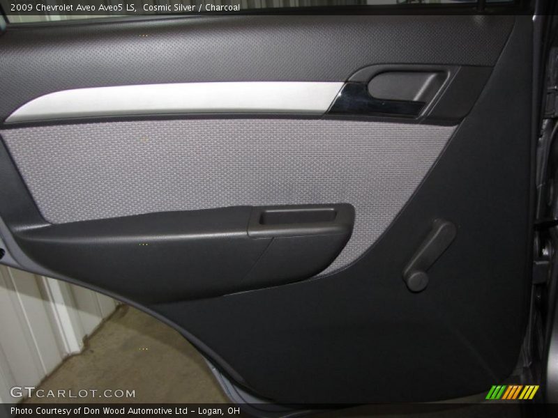 Cosmic Silver / Charcoal 2009 Chevrolet Aveo Aveo5 LS