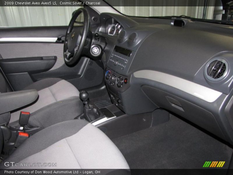 Cosmic Silver / Charcoal 2009 Chevrolet Aveo Aveo5 LS