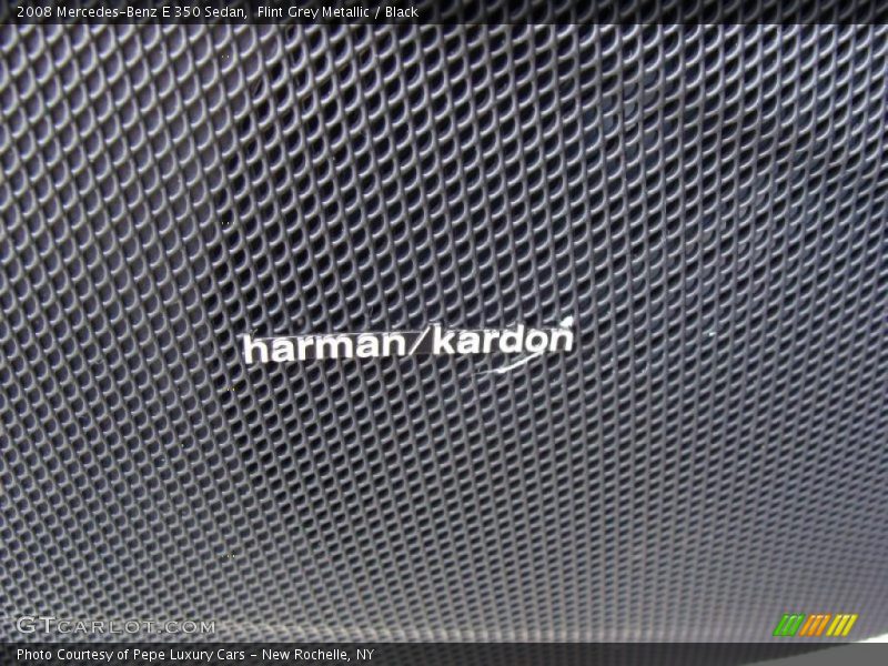 Flint Grey Metallic / Black 2008 Mercedes-Benz E 350 Sedan