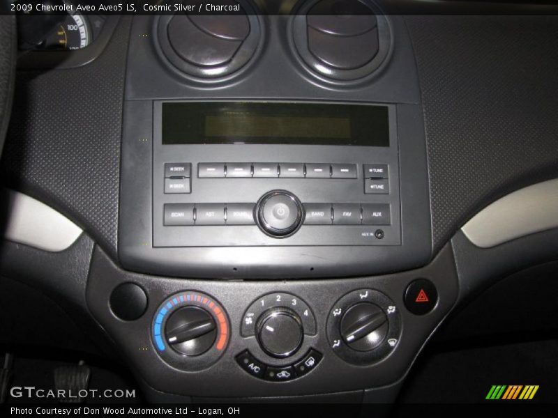 Cosmic Silver / Charcoal 2009 Chevrolet Aveo Aveo5 LS