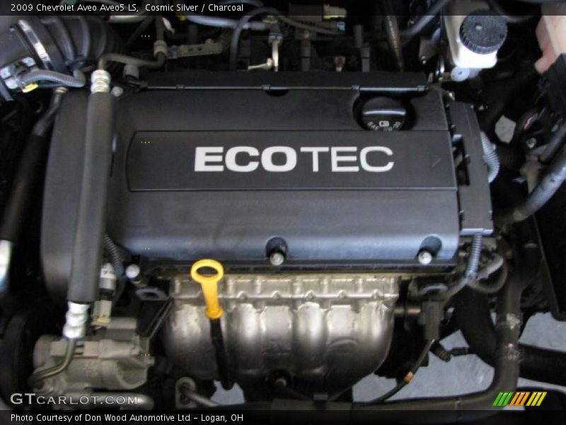 Cosmic Silver / Charcoal 2009 Chevrolet Aveo Aveo5 LS