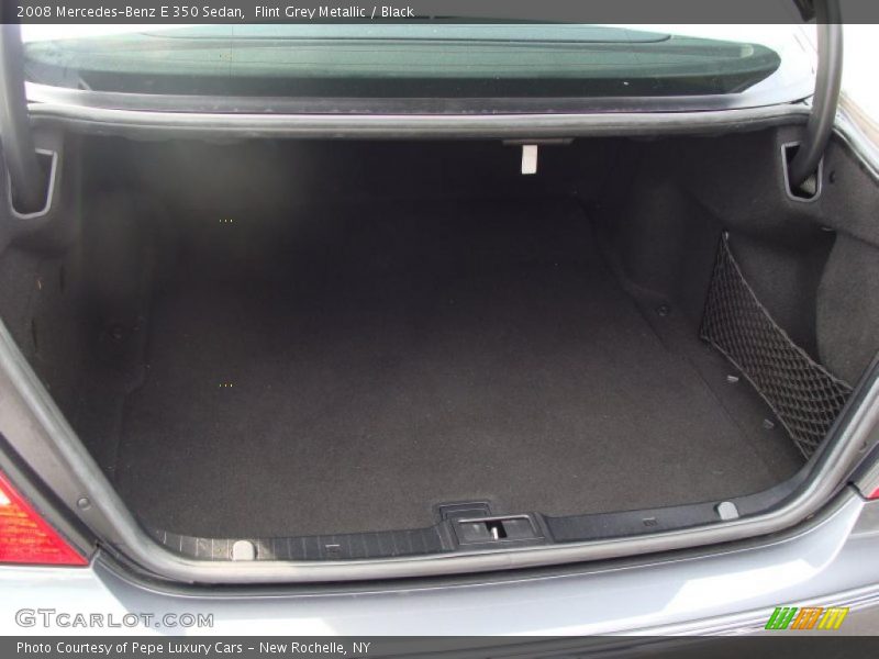 Flint Grey Metallic / Black 2008 Mercedes-Benz E 350 Sedan