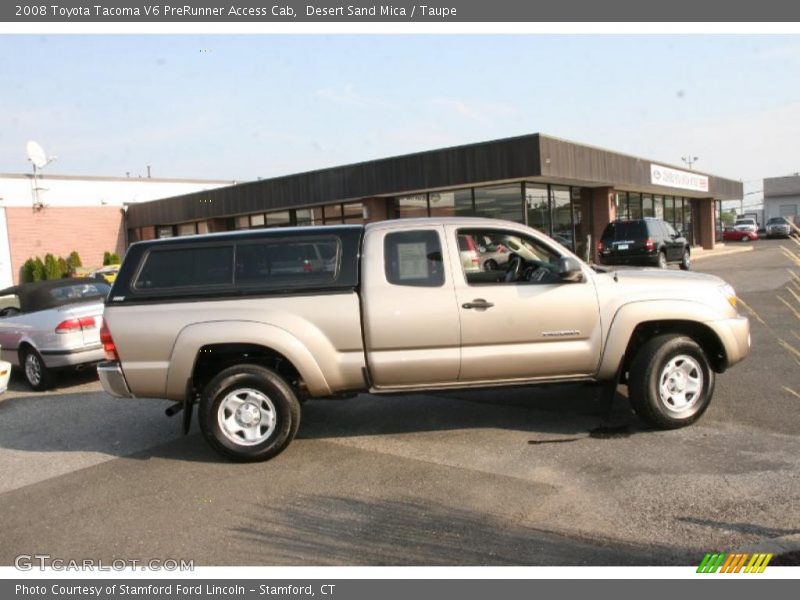 Desert Sand Mica / Taupe 2008 Toyota Tacoma V6 PreRunner Access Cab