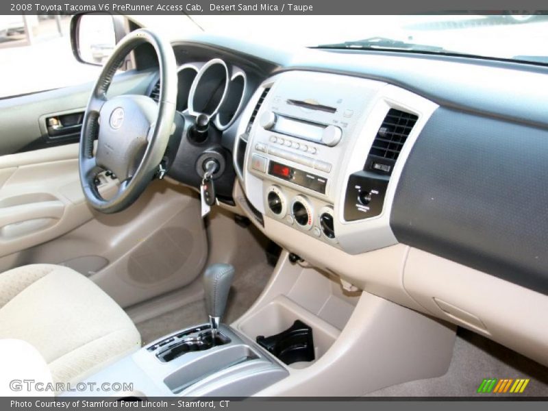 Desert Sand Mica / Taupe 2008 Toyota Tacoma V6 PreRunner Access Cab