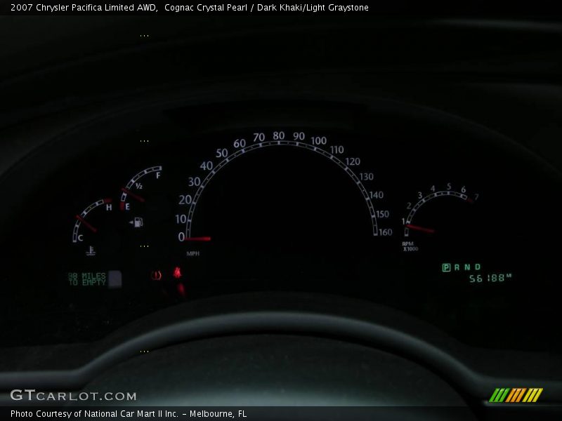 Cognac Crystal Pearl / Dark Khaki/Light Graystone 2007 Chrysler Pacifica Limited AWD