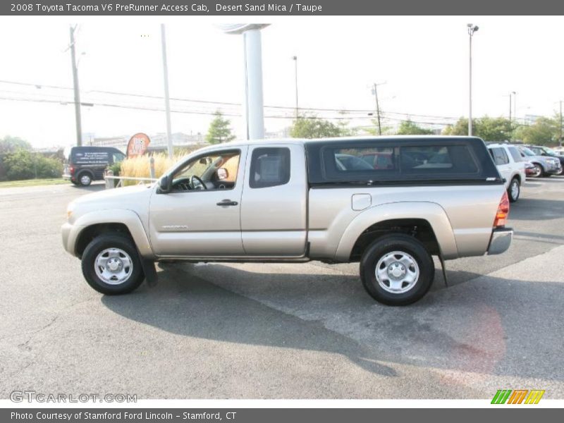 Desert Sand Mica / Taupe 2008 Toyota Tacoma V6 PreRunner Access Cab