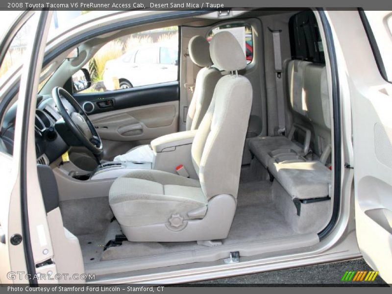 Desert Sand Mica / Taupe 2008 Toyota Tacoma V6 PreRunner Access Cab