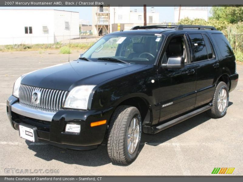 Black / Charcoal Black 2007 Mercury Mountaineer AWD
