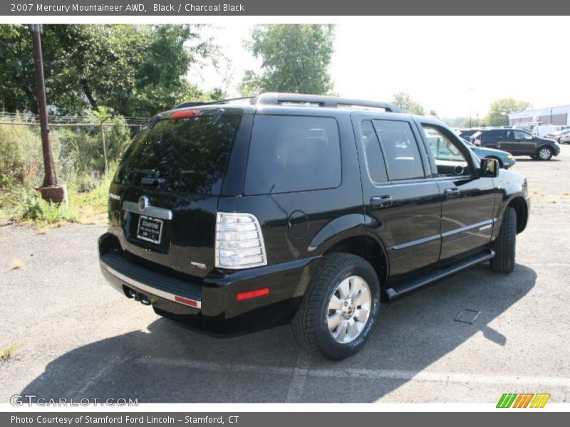 Black / Charcoal Black 2007 Mercury Mountaineer AWD