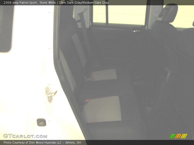 Stone White / Dark Slate Gray/Medium Slate Gray 2009 Jeep Patriot Sport