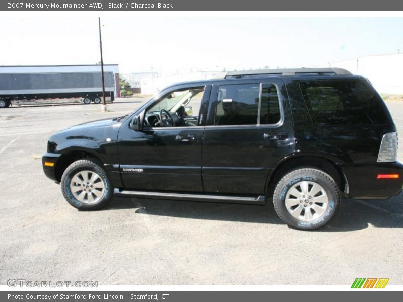 Black / Charcoal Black 2007 Mercury Mountaineer AWD