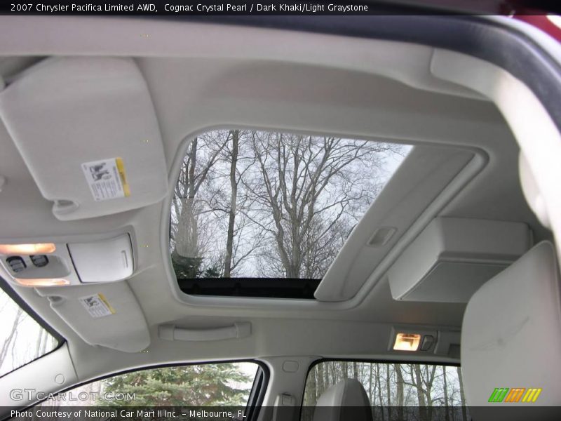 Cognac Crystal Pearl / Dark Khaki/Light Graystone 2007 Chrysler Pacifica Limited AWD