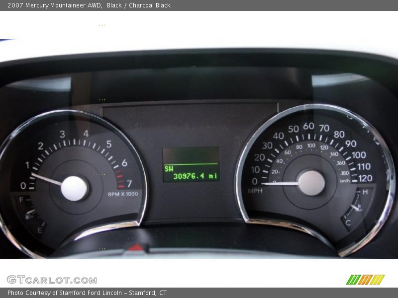 Black / Charcoal Black 2007 Mercury Mountaineer AWD
