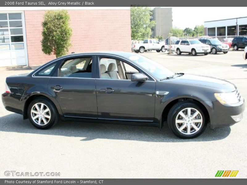Alloy Grey Metallic / Black 2008 Ford Taurus SEL
