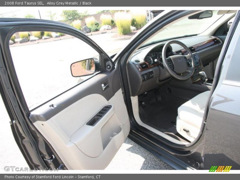 Alloy Grey Metallic / Black 2008 Ford Taurus SEL