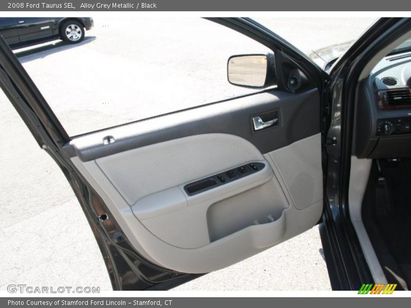 Alloy Grey Metallic / Black 2008 Ford Taurus SEL