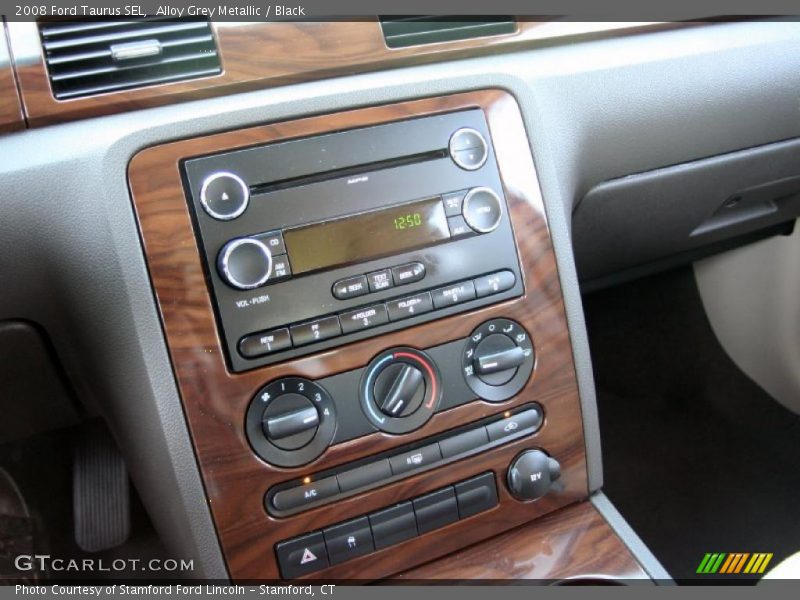 Alloy Grey Metallic / Black 2008 Ford Taurus SEL