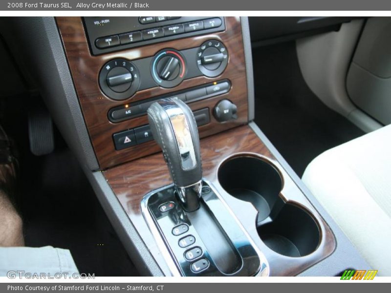 Alloy Grey Metallic / Black 2008 Ford Taurus SEL