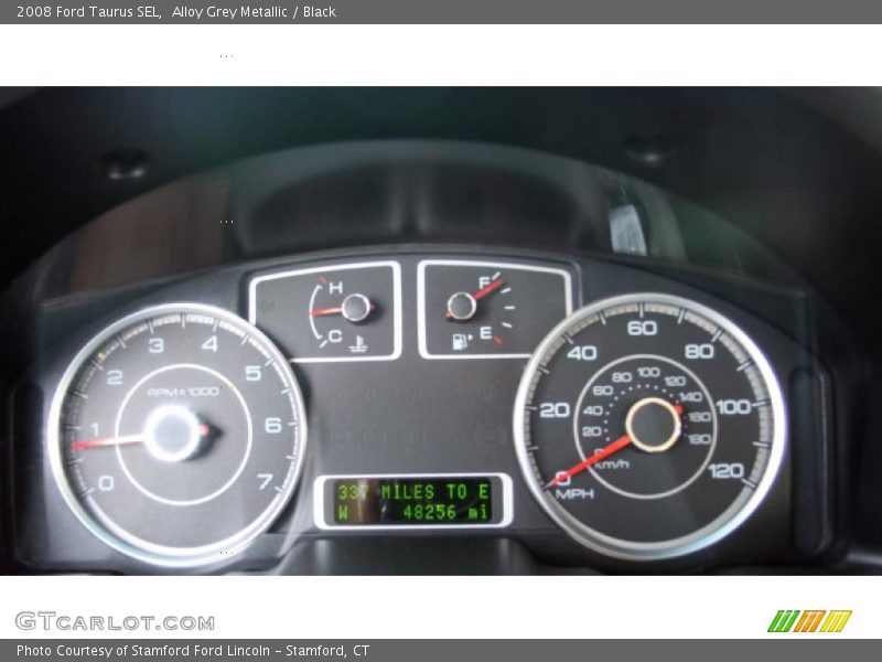 Alloy Grey Metallic / Black 2008 Ford Taurus SEL