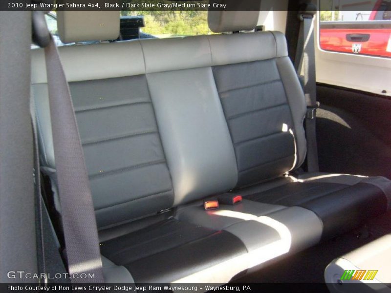 Black / Dark Slate Gray/Medium Slate Gray 2010 Jeep Wrangler Sahara 4x4
