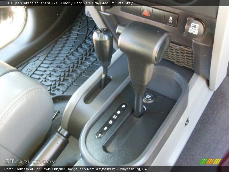 Black / Dark Slate Gray/Medium Slate Gray 2010 Jeep Wrangler Sahara 4x4