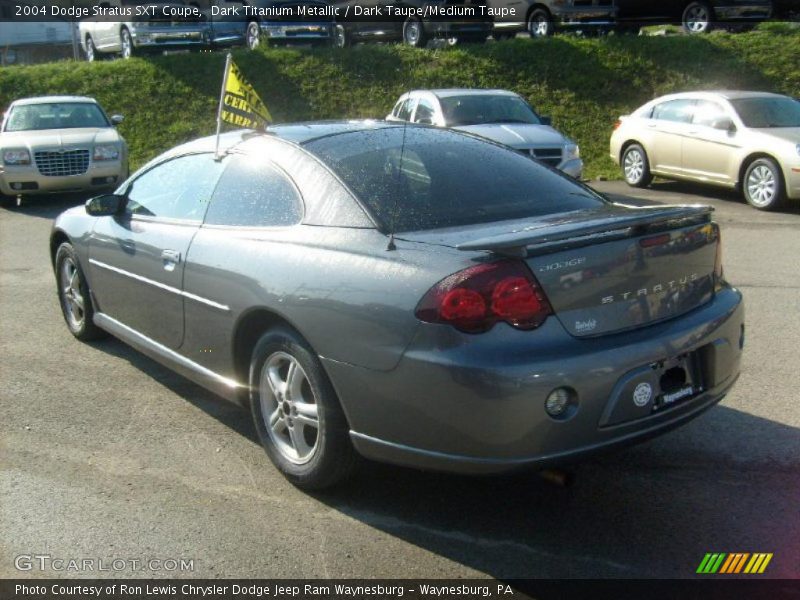 Dark Titanium Metallic / Dark Taupe/Medium Taupe 2004 Dodge Stratus SXT Coupe