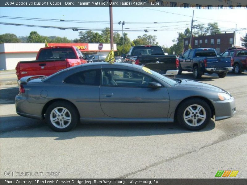 Dark Titanium Metallic / Dark Taupe/Medium Taupe 2004 Dodge Stratus SXT Coupe