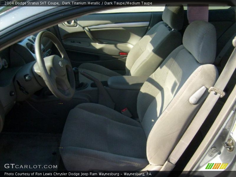 Dark Titanium Metallic / Dark Taupe/Medium Taupe 2004 Dodge Stratus SXT Coupe