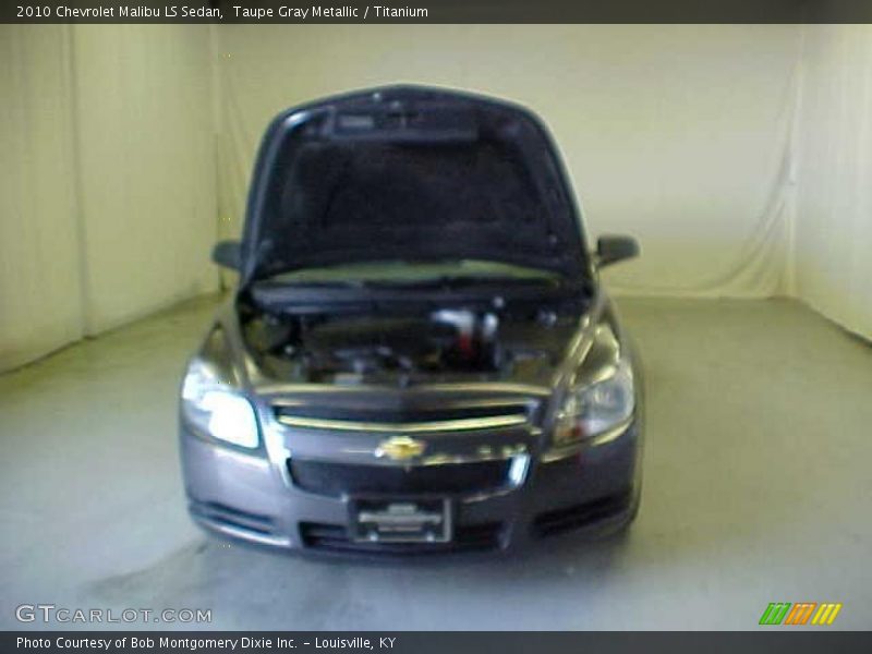Taupe Gray Metallic / Titanium 2010 Chevrolet Malibu LS Sedan