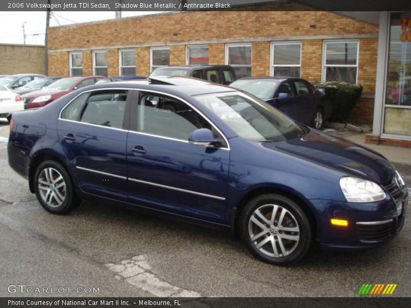 Shadow Blue Metallic / Anthracite Black 2006 Volkswagen Jetta TDI Sedan