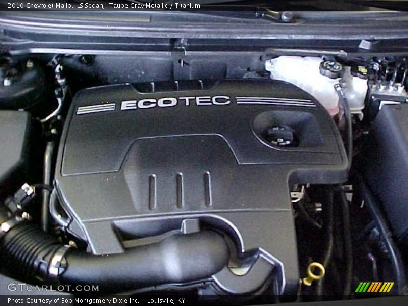 Taupe Gray Metallic / Titanium 2010 Chevrolet Malibu LS Sedan