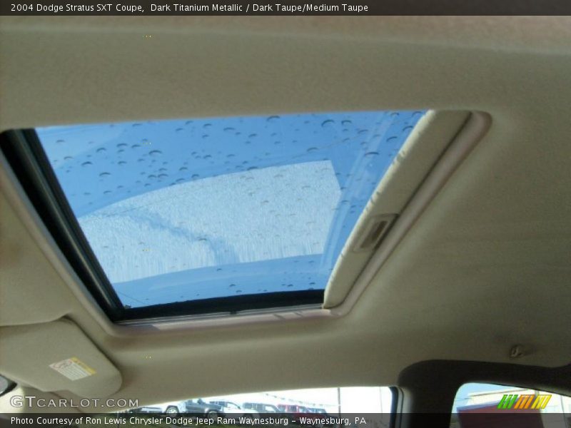 Dark Titanium Metallic / Dark Taupe/Medium Taupe 2004 Dodge Stratus SXT Coupe