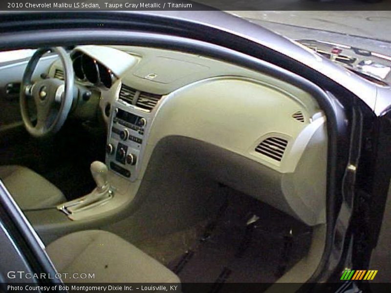 Taupe Gray Metallic / Titanium 2010 Chevrolet Malibu LS Sedan