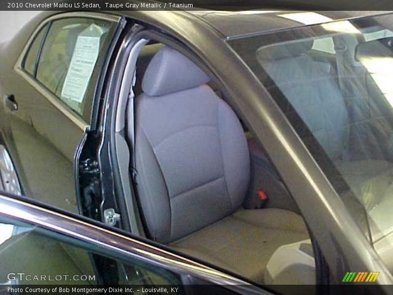 Taupe Gray Metallic / Titanium 2010 Chevrolet Malibu LS Sedan